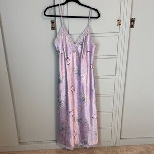 Gilligan & O'Malley Floral Lavender Chemise